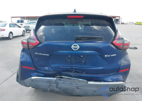 2020 Nissan Murano Sv Intelligent Awd из США, поврежденный, VIN 5N1AZ2BS5LN124742